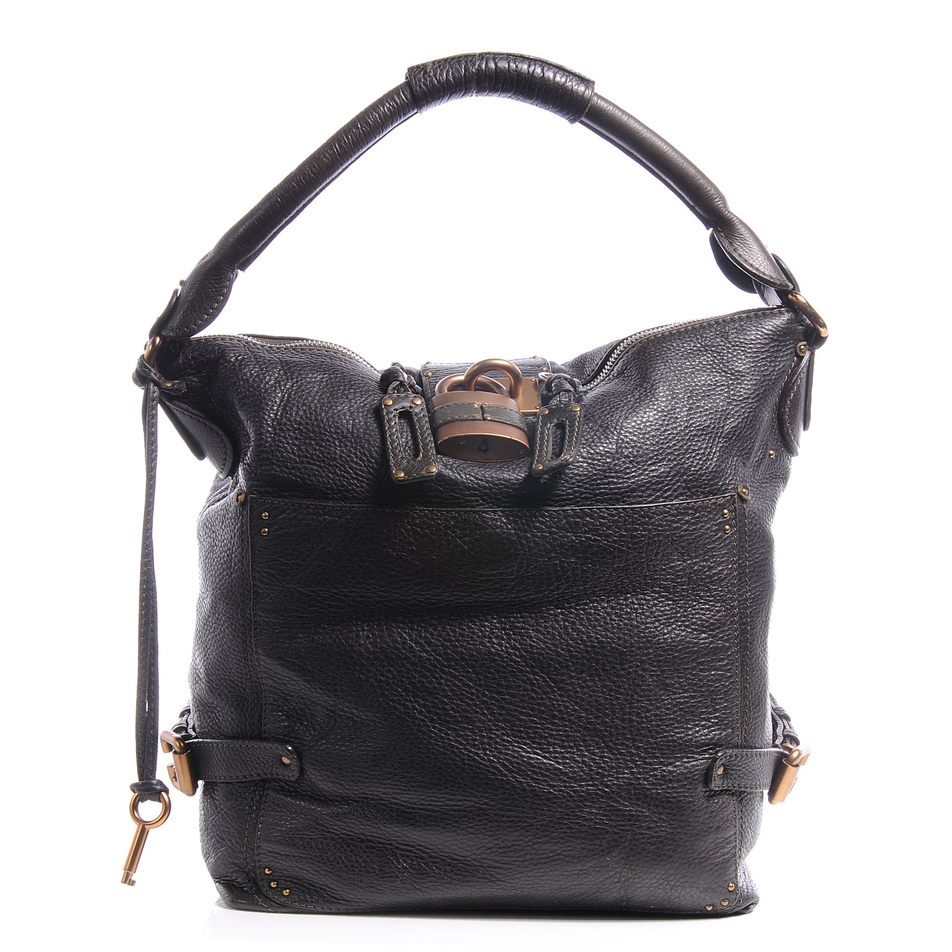Chloe Leather Paddington Hobo Dark Green 1 of 8