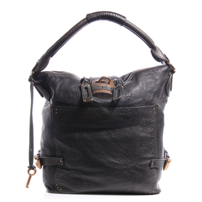 Chloe Leather Paddington Hobo Dark Green 1 of 8