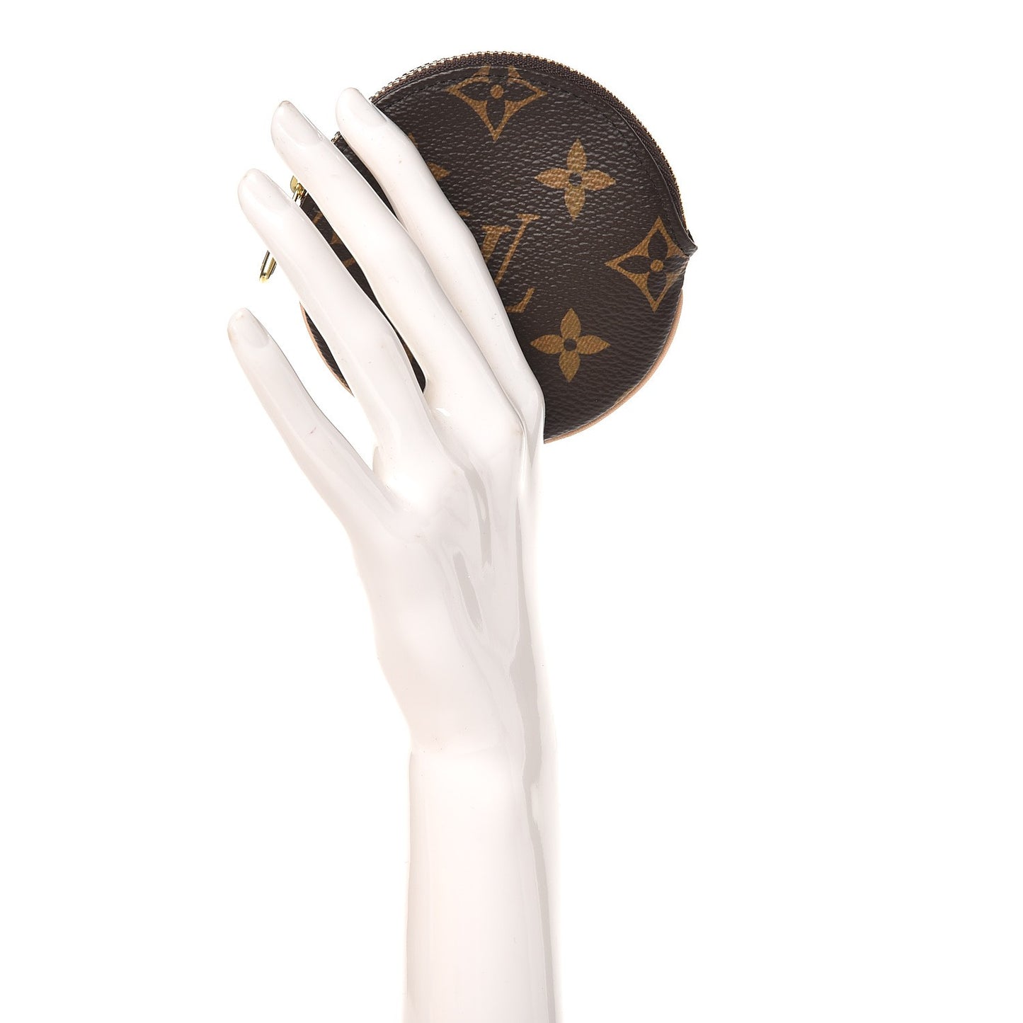 Monogram Round Coin Purse