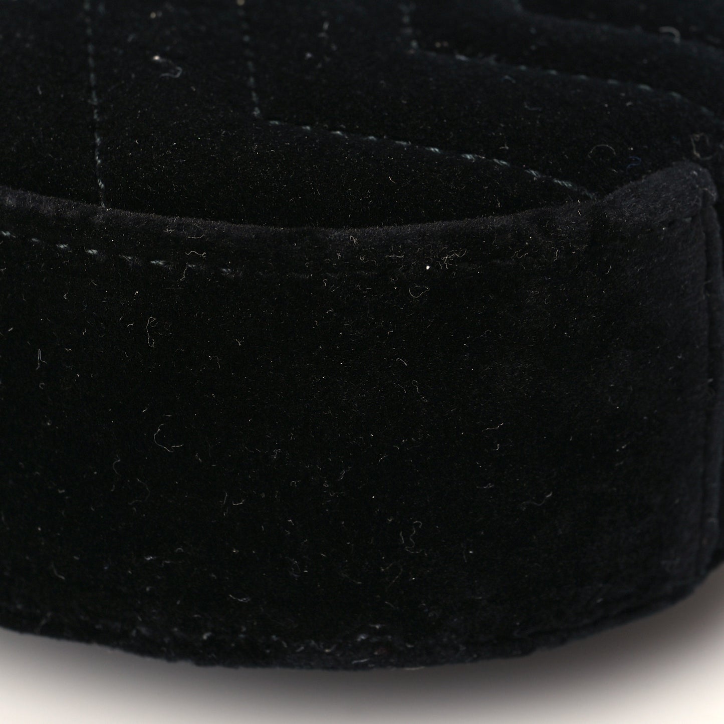 Velvet Matelasse GG Marmont Belt Bag 85 34 Black