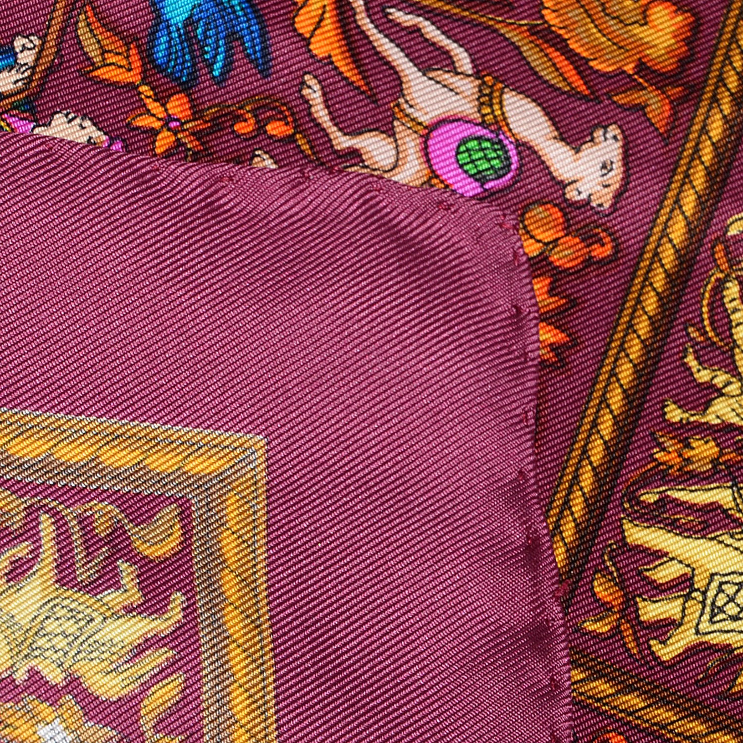 Hermes Silk Chasse en Inde Scarf 90 6 of 6