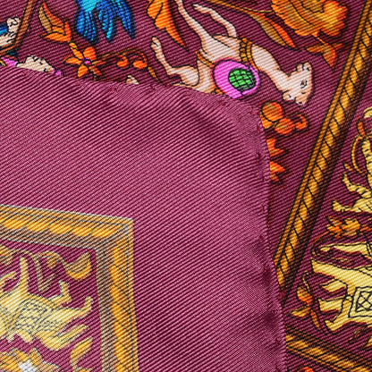 Hermes Silk Chasse en Inde Scarf 90 6 of 6