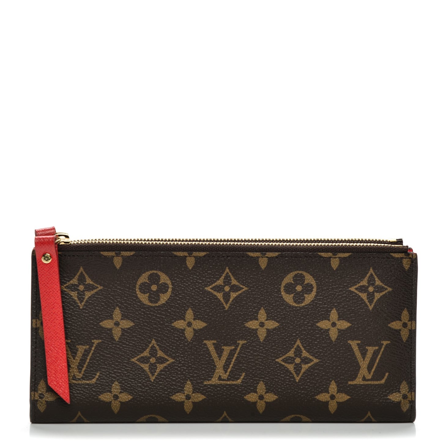 Monogram Adele Wallet Coquelicot