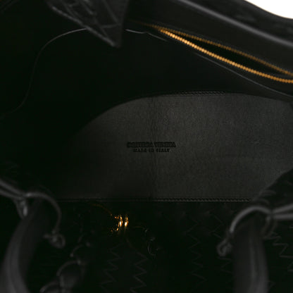 Bottega Veneta Nappa Intrecciato Medium Andiamo Shoulder Bag Black 5 of 9