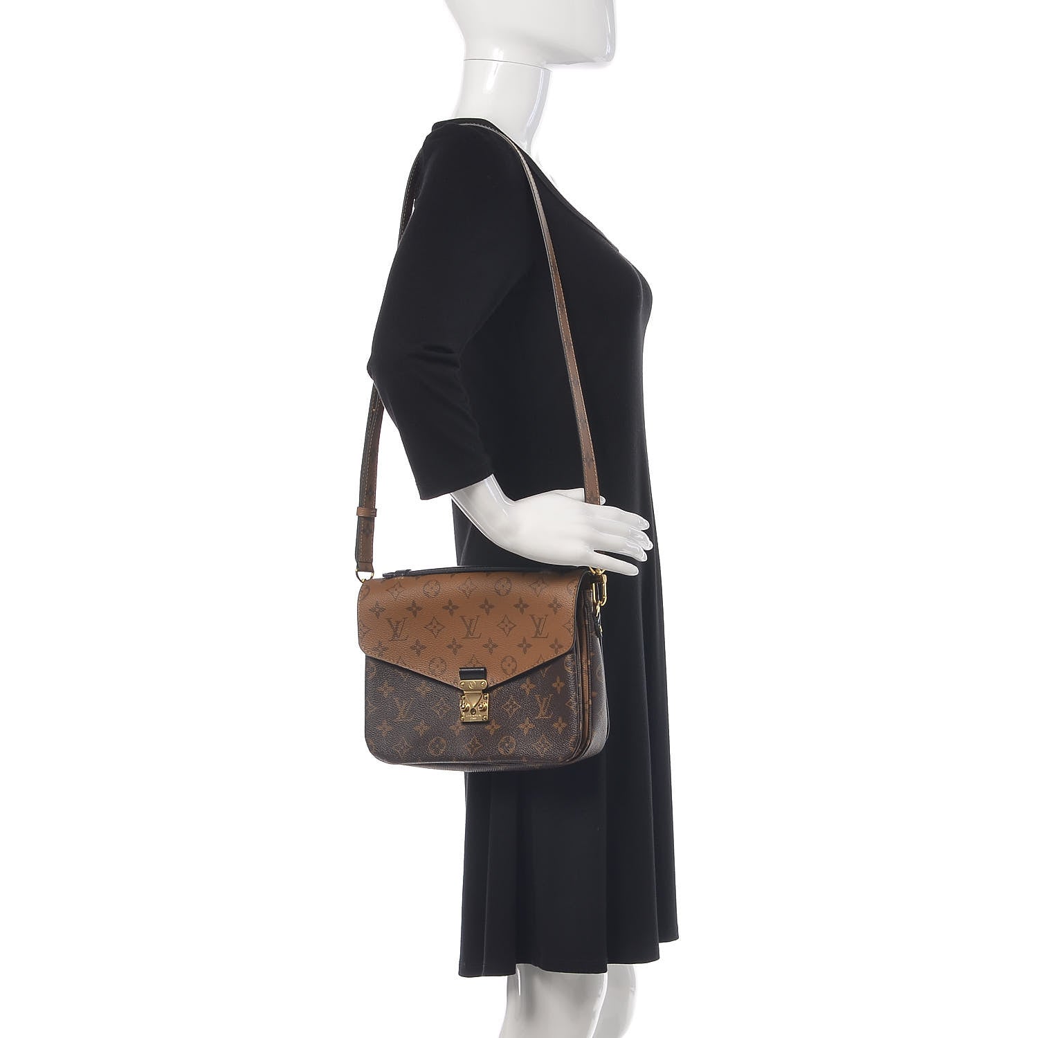 Louis Vuitton Reverse Monogram Pochette Metis 2 of 11