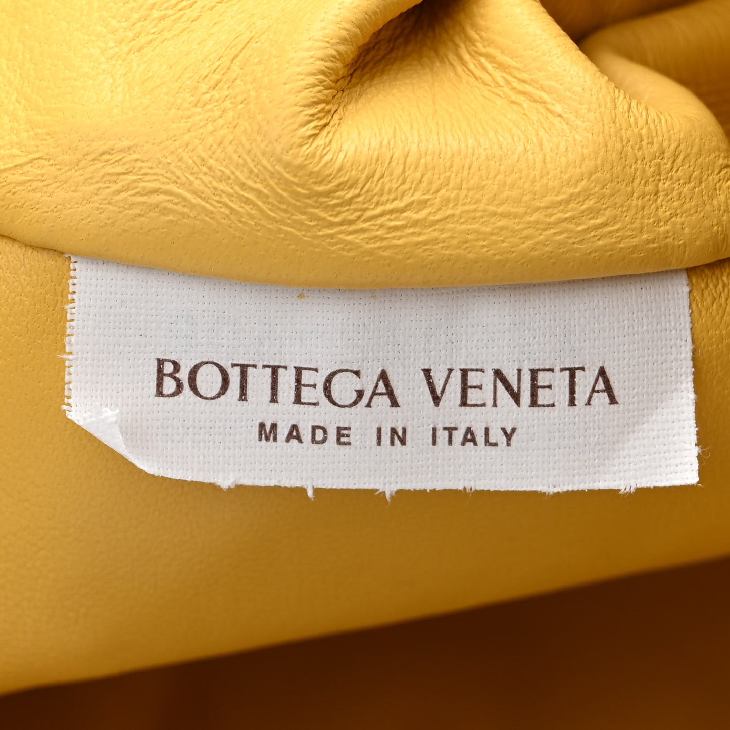 Nappa Intrecciato The Mini Pouch Buttercup