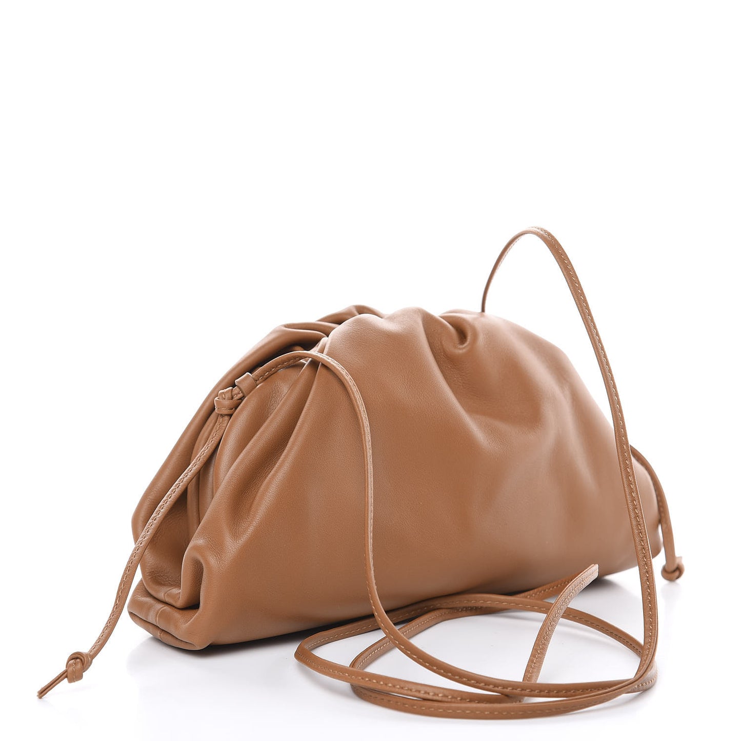 Butter Calfskin The Mini Pouch Cammello