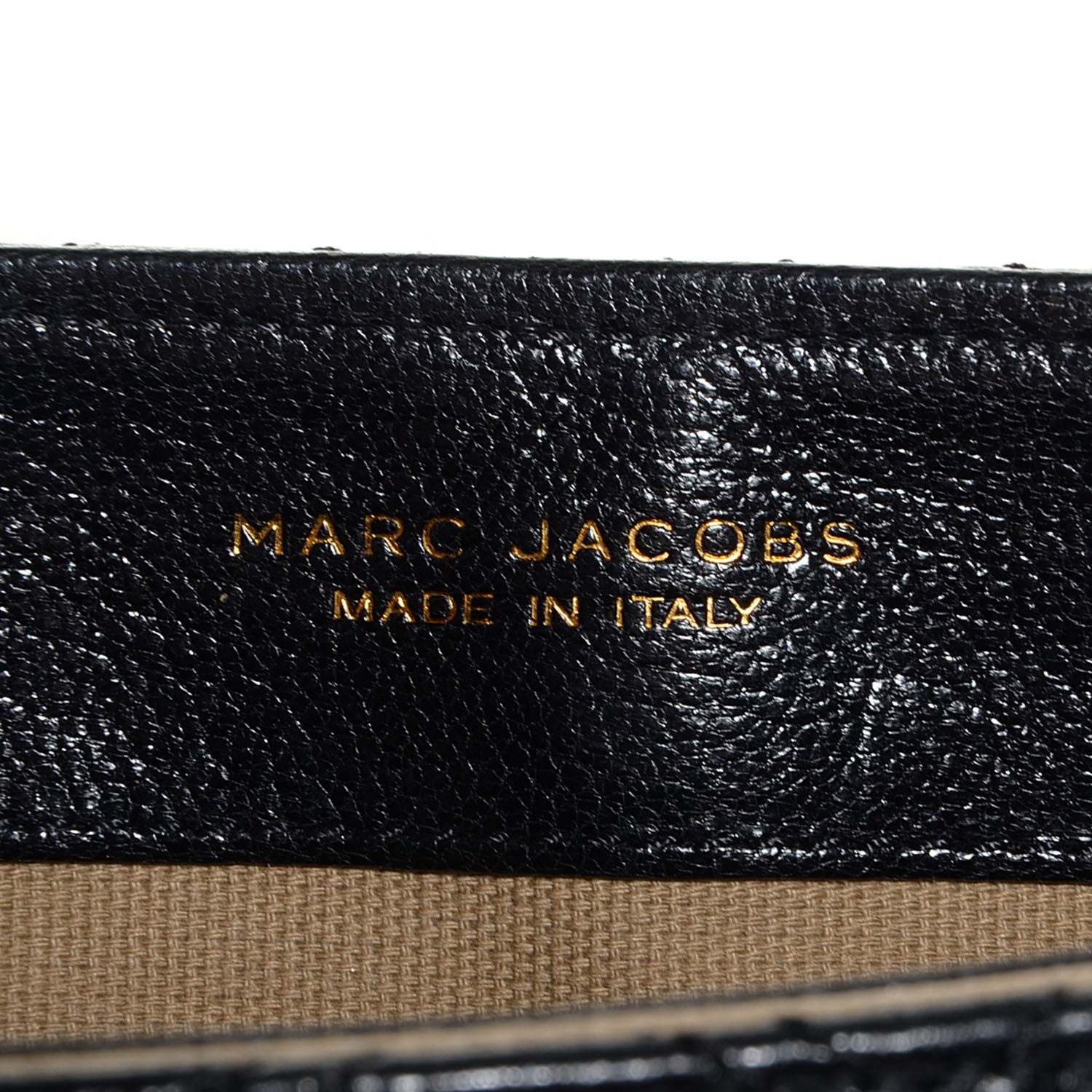 Marc Jacobs Lacquered Lambskin Baroque The XL Single Flap Black 6 of 9