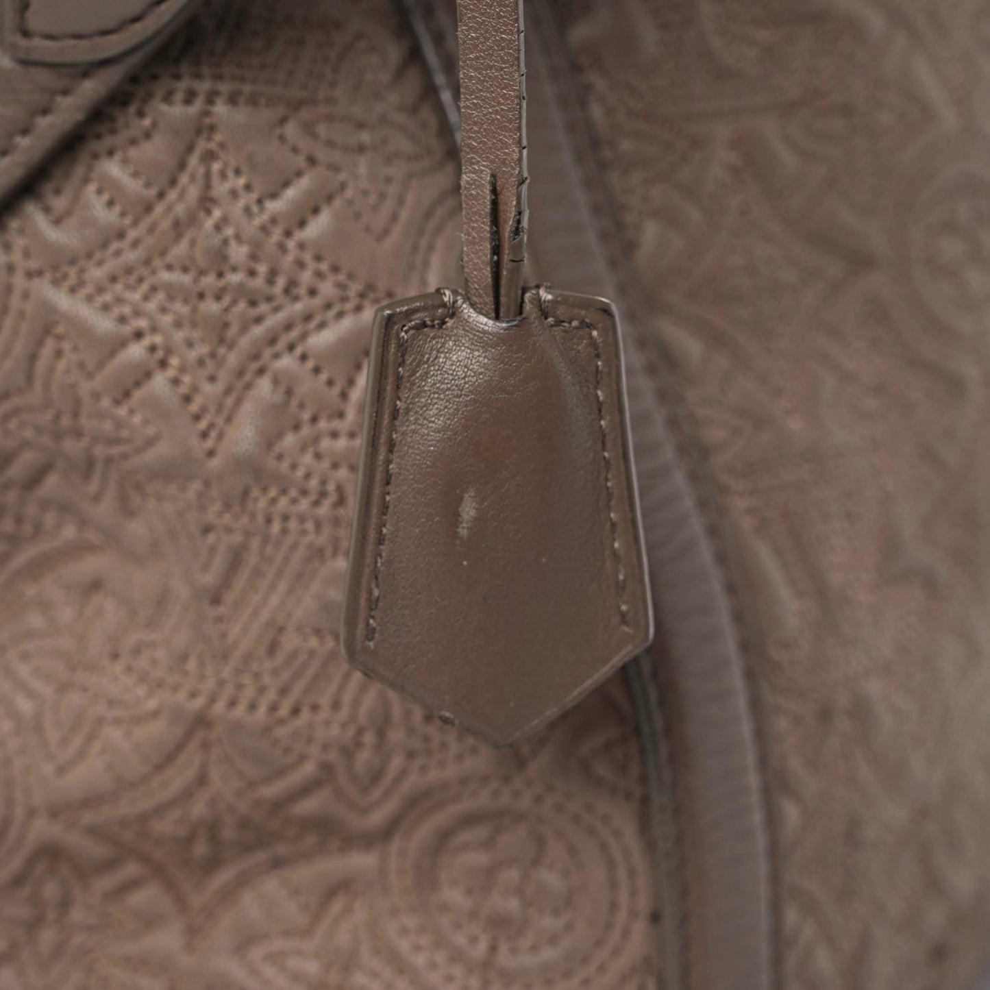 Monogram Lambskin Antheia IXIA MM Chocolate