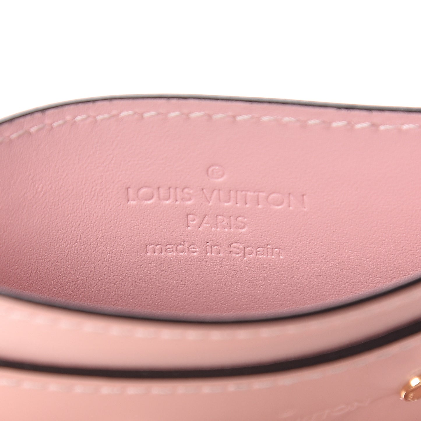 Patent Miroir Venice Card Holder Rose Ballerine