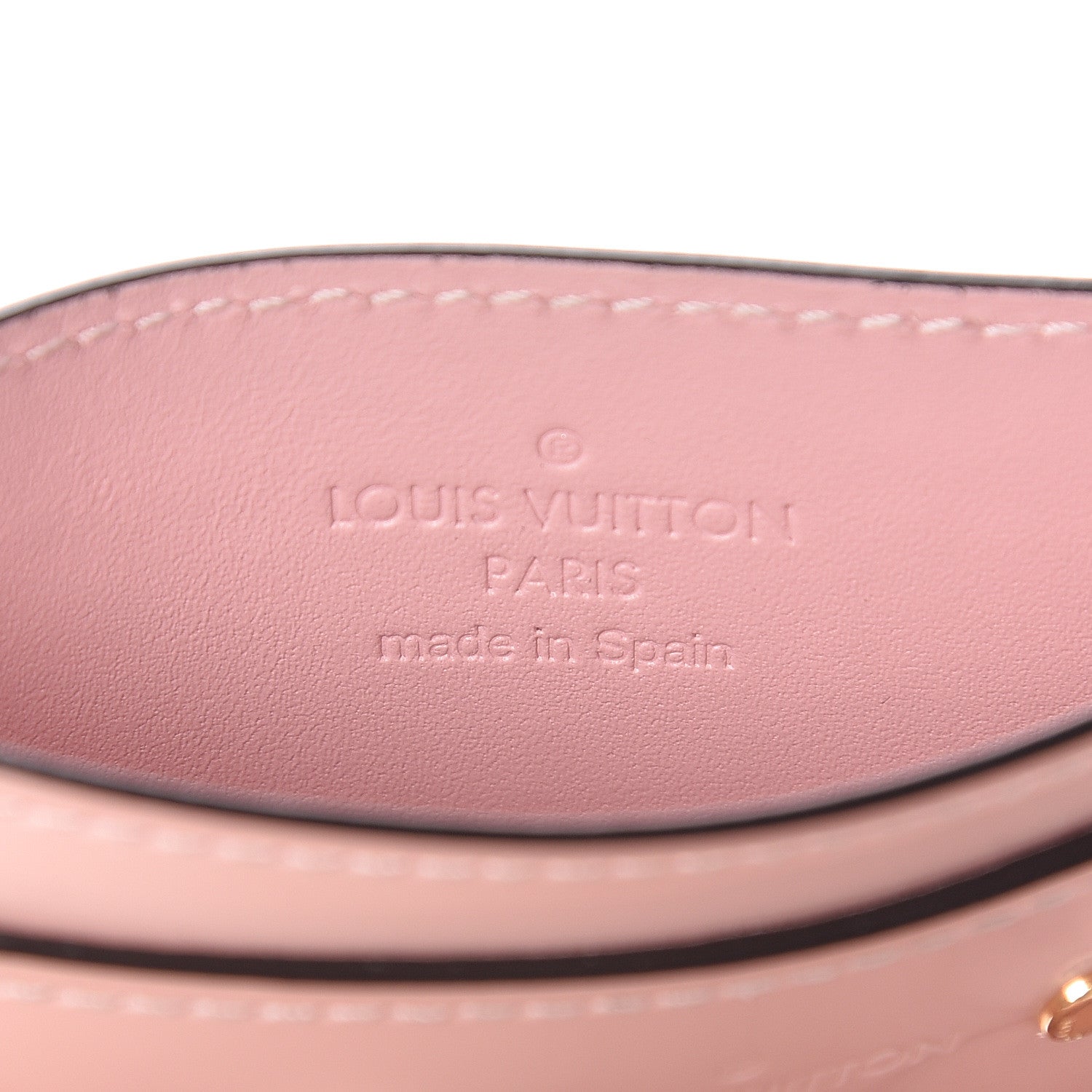 Louis Vuitton Patent Miroir Venice Card Holder Rose Ballerine 6 of 8
