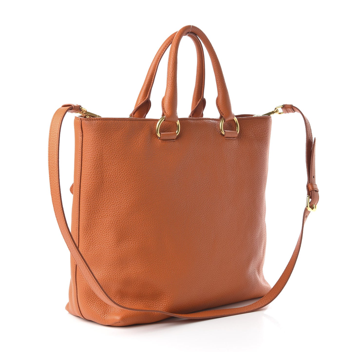 Vitello Daino Tote Papaya