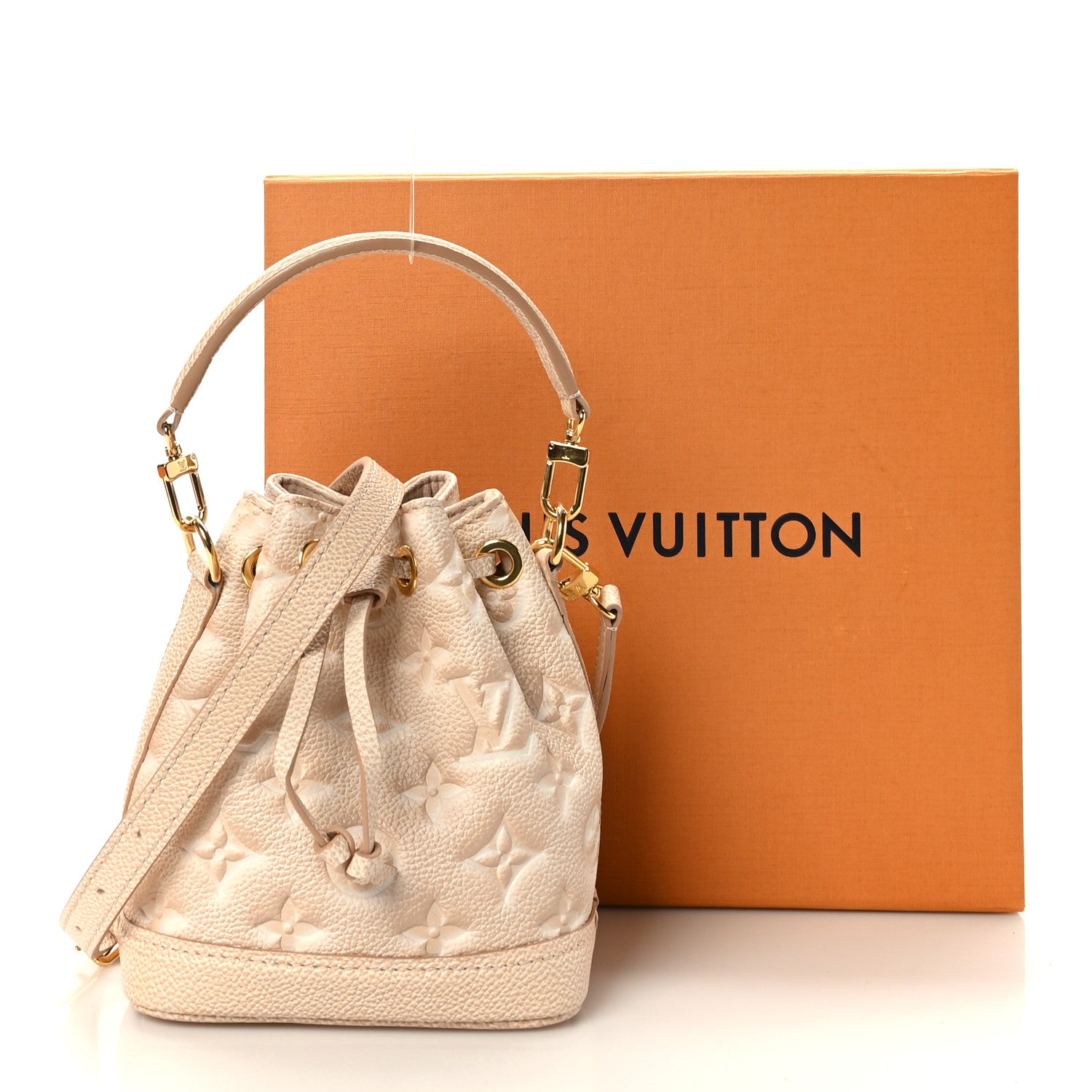 Louis Vuitton Empreinte Monogram Summer Stardust Nano Noe Beige Clair 11 of 11