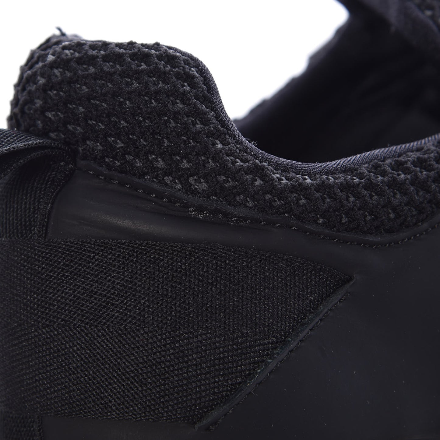 Technical Nylon Monogram Rubber Aftergame Sneakers 37.5 Black