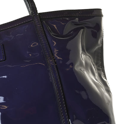 Dolce & Gabbana Patent Shopping Tote Purple 21 of 22
