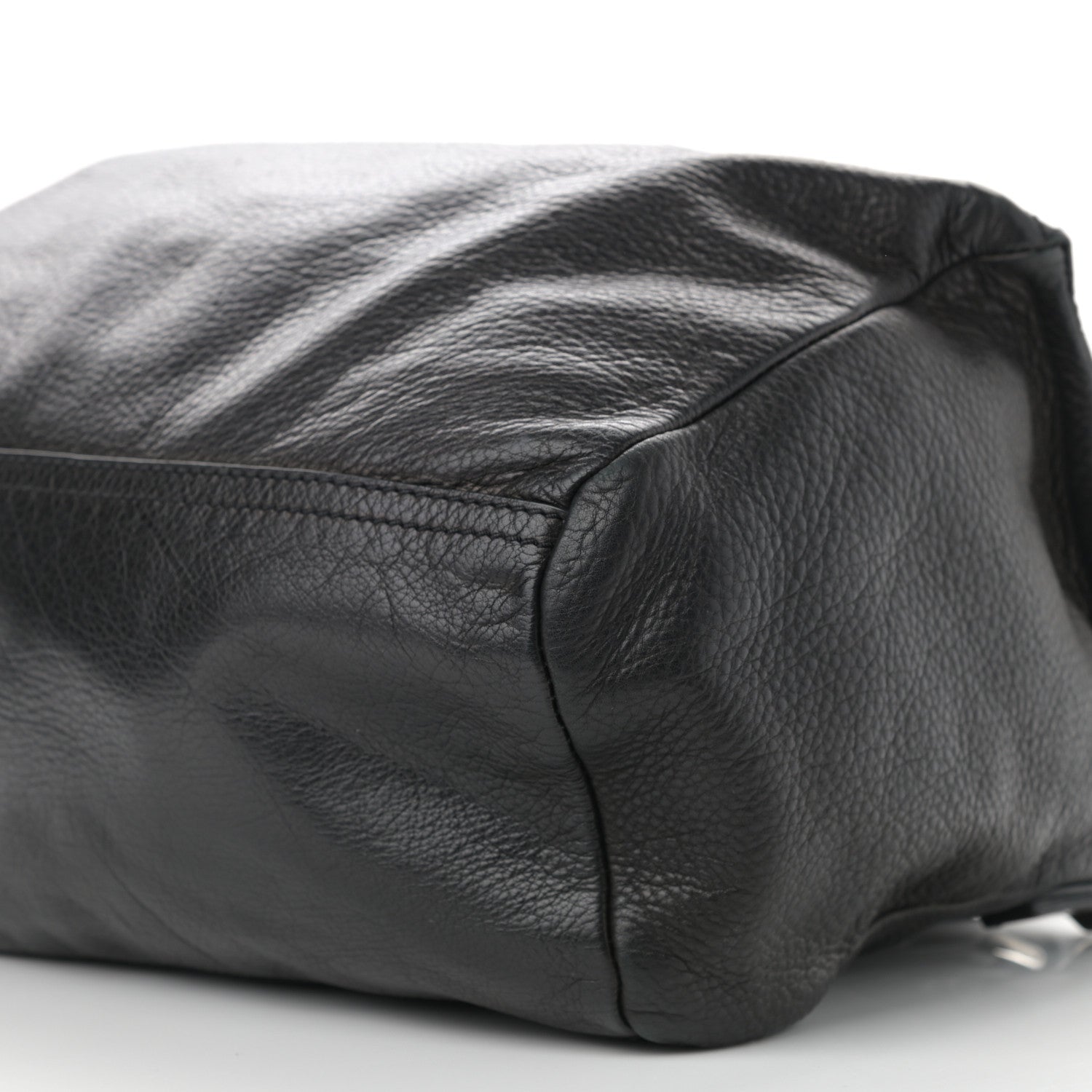 Givenchy Pebbled Calfskin Medium Bolt Stud Pandora Black 9 of 11