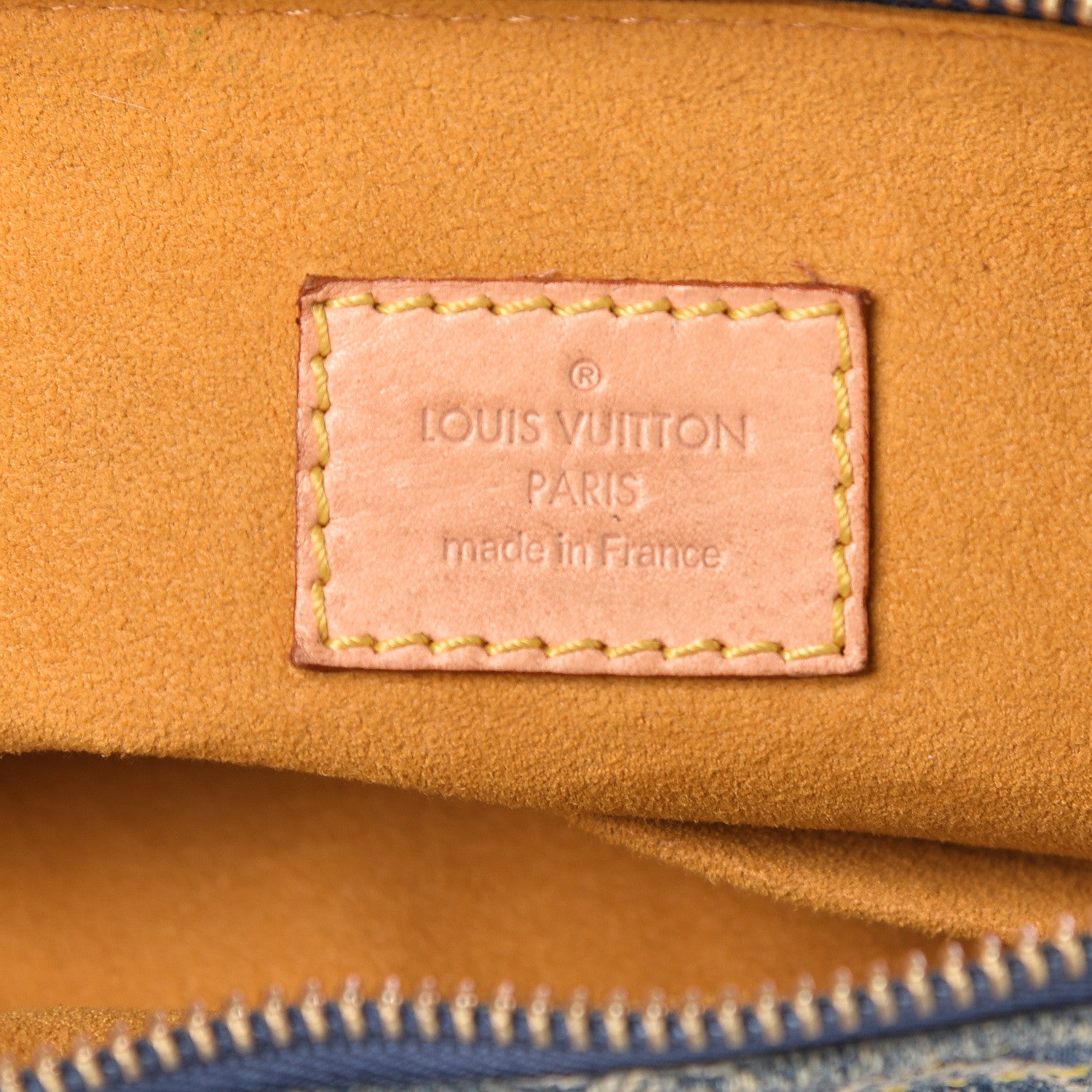 Louis Vuitton Monogram Denim Baggy PM Blue 5 of 12