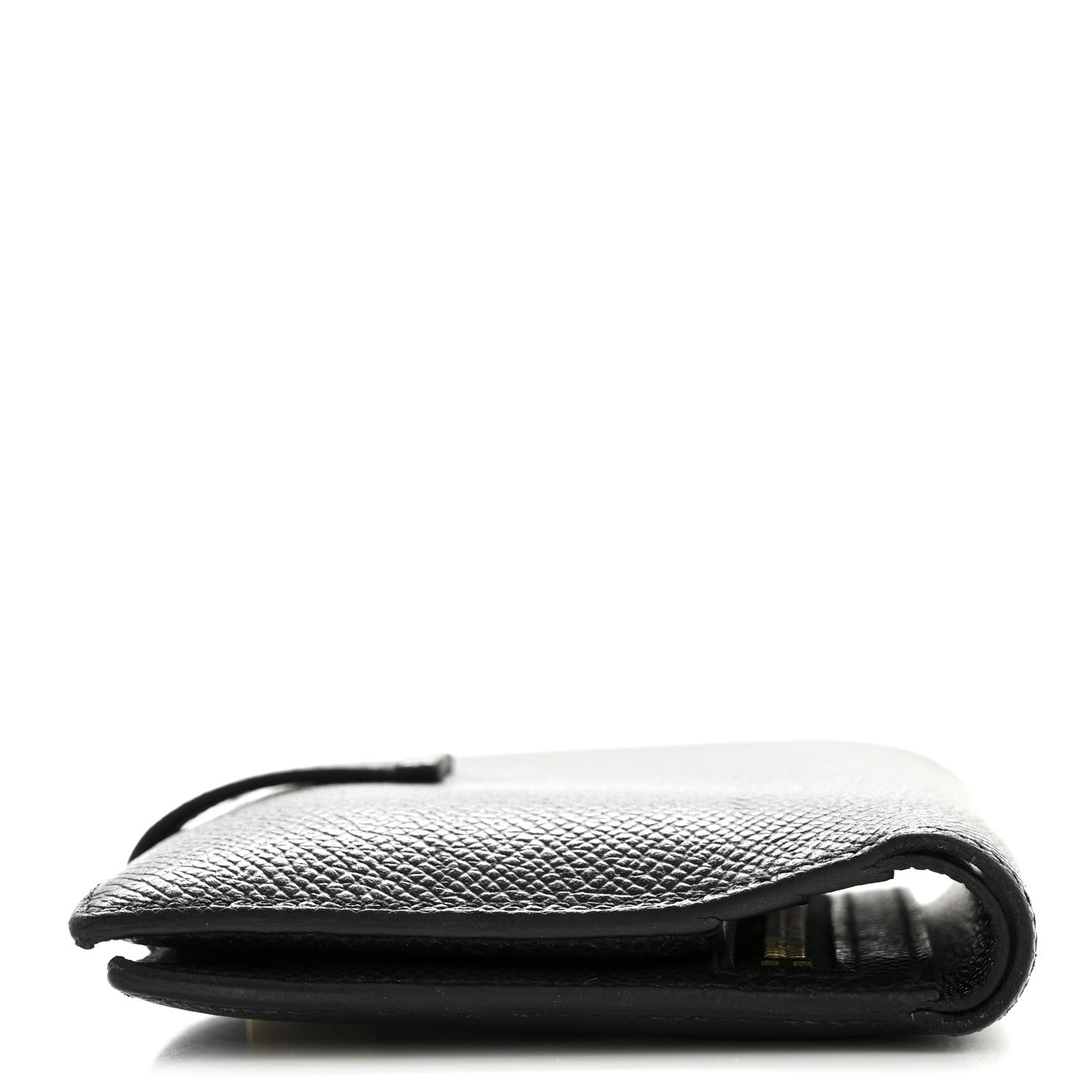 Hermes Epsom Bearn Compact Wallet Black 10 of 13