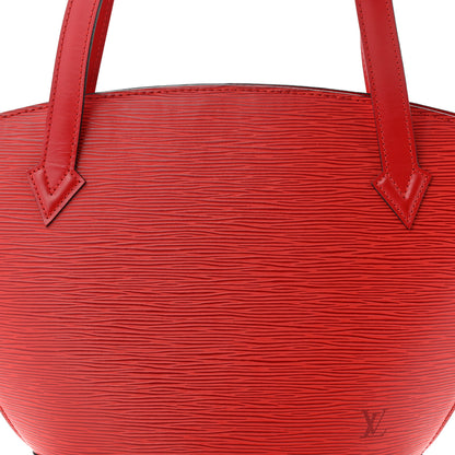 Louis Vuitton Epi Saint Jacques PM Castillan Red 7 of 11