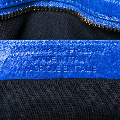 Balenciaga Agneau Giant 12 Gold Hardware Town Blue Lazuli 7 of 12