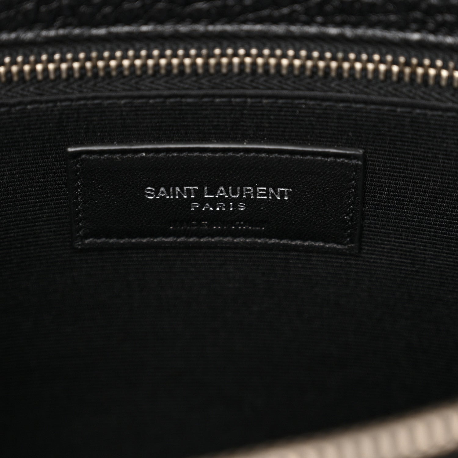 Saint Laurent Grained Calfskin Small Sac De Jour Black 6 of 11