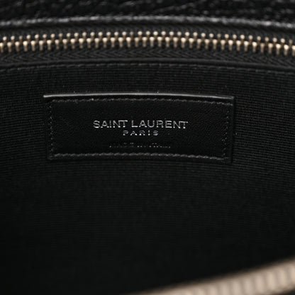 Saint Laurent Grained Calfskin Small Sac De Jour Black 6 of 11