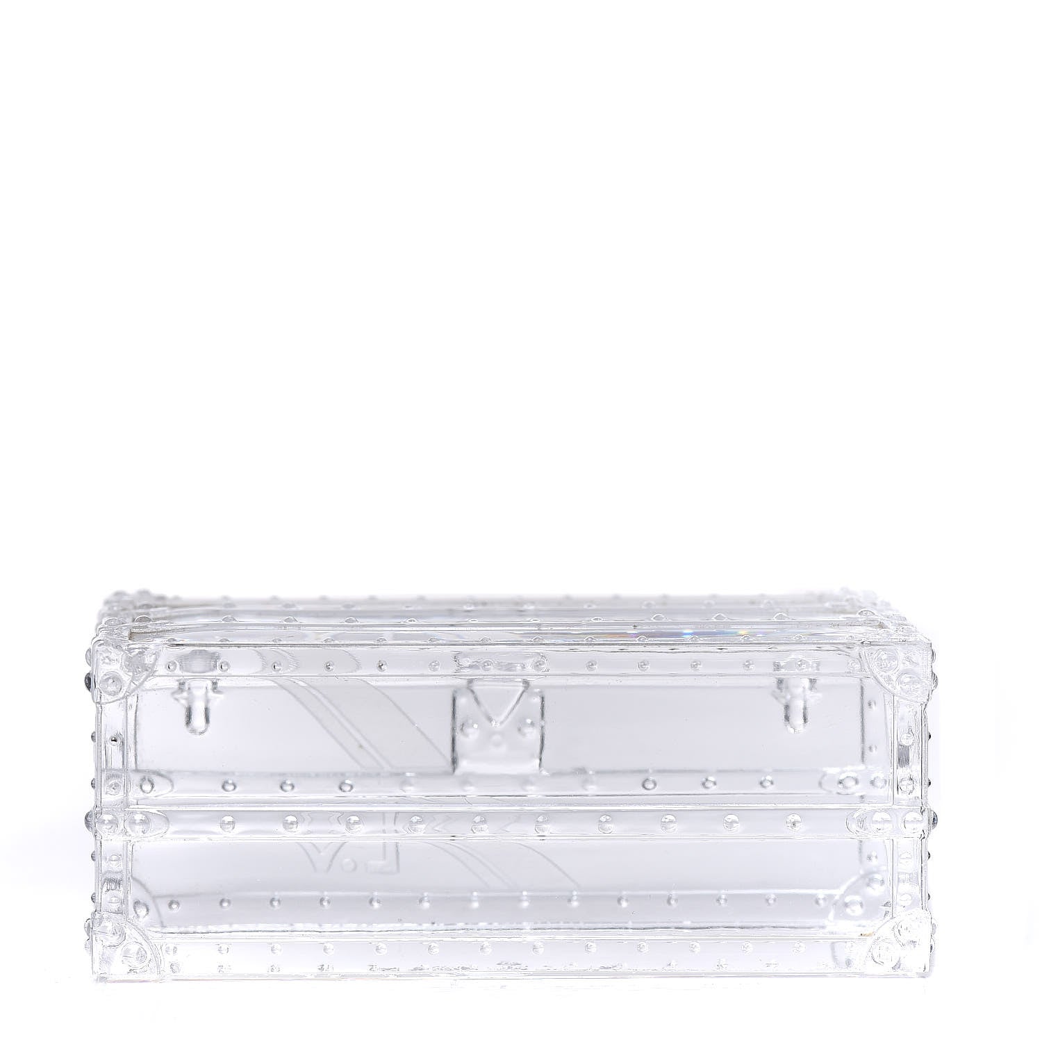 Louis Vuitton Crystal Trunk Paperweight 3 of 4