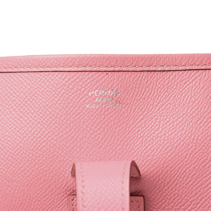 Hermes Epsom Evelyne III GM Rose Confetti 8 of 17