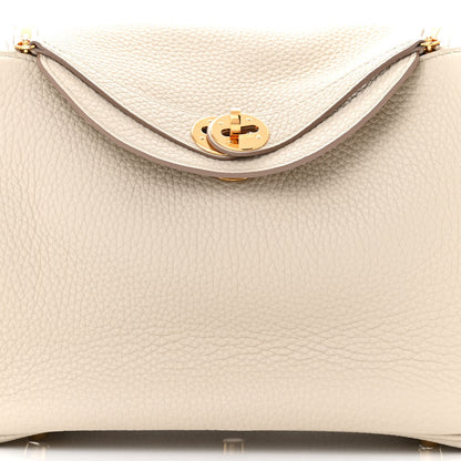 Hermes Taurillon Clemence Lindy 26 Craie 8 of 11