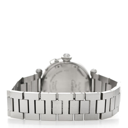 Cartier Stainless Steel 35mm Pasha C Automatic Watch Black 3 of 5