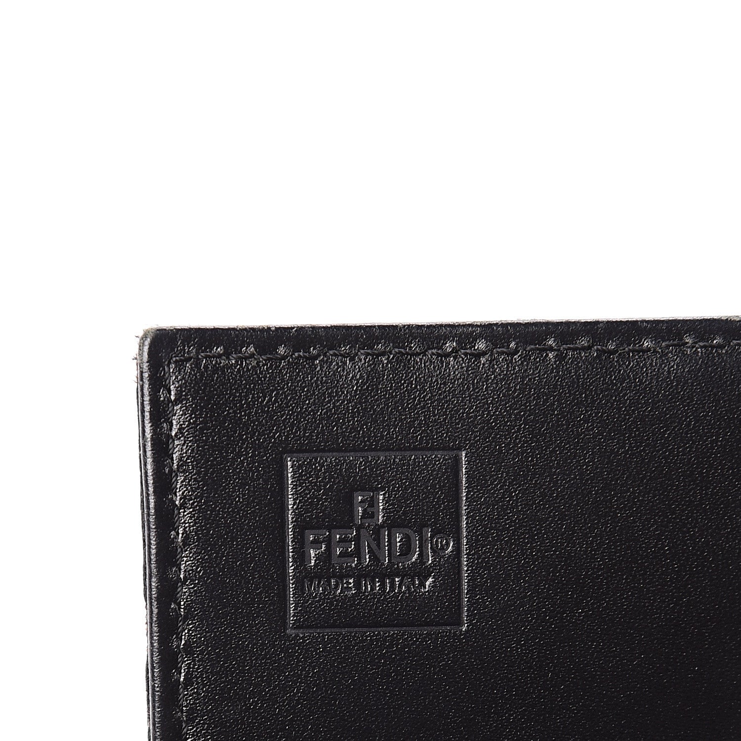 Fendi Zucchino Forever Continental Wallet Black Moro 5 of 5