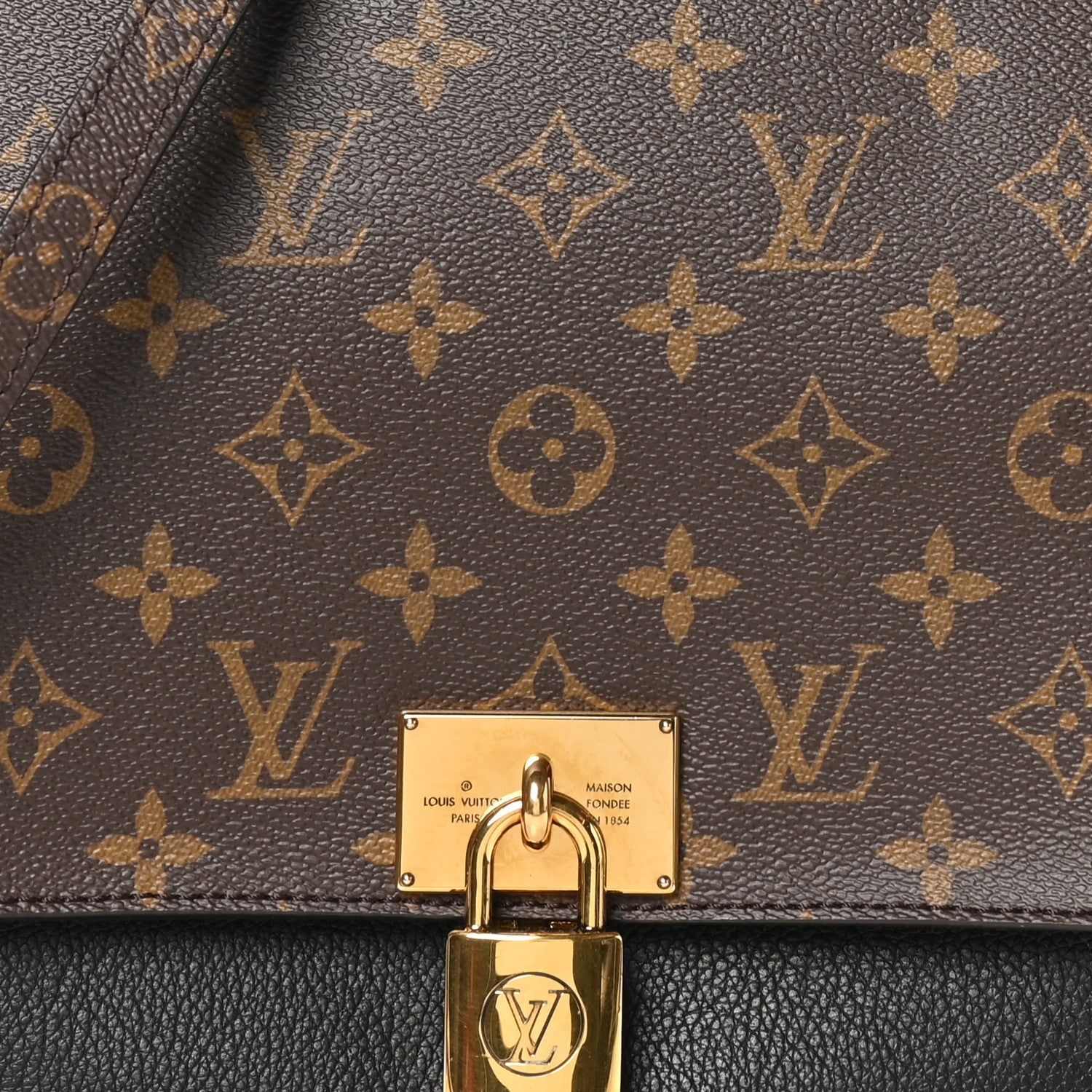 Louis Vuitton Monogram Marignan Black 6 of 8