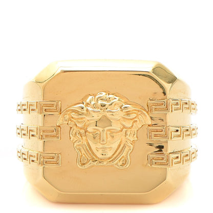 Versace Gold Medusa Ring 1 of 5