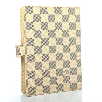 Louis Vuitton Damier Azur Medium Ring Agenda Cover 2 of 5