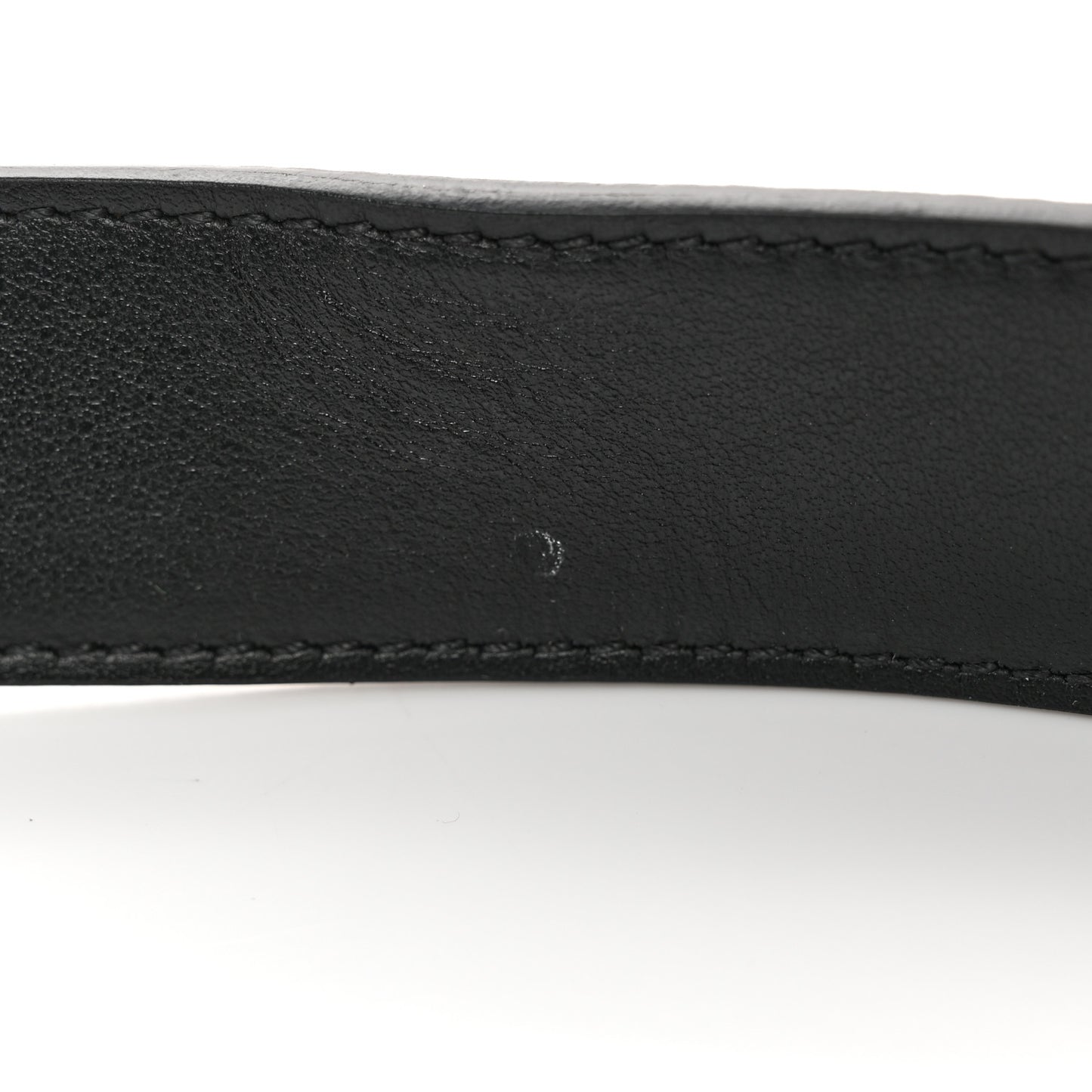 GG Supreme Monogram Plutone Calfskin Palladium Double G Reversible 30mm Belt 90 36 Beige Ebony Black