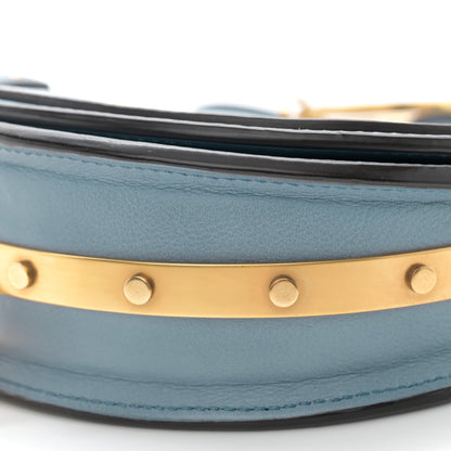 Chloe Calfskin Small Nile Bracelet Minaudiere Bag Washed Blue 11 of 12