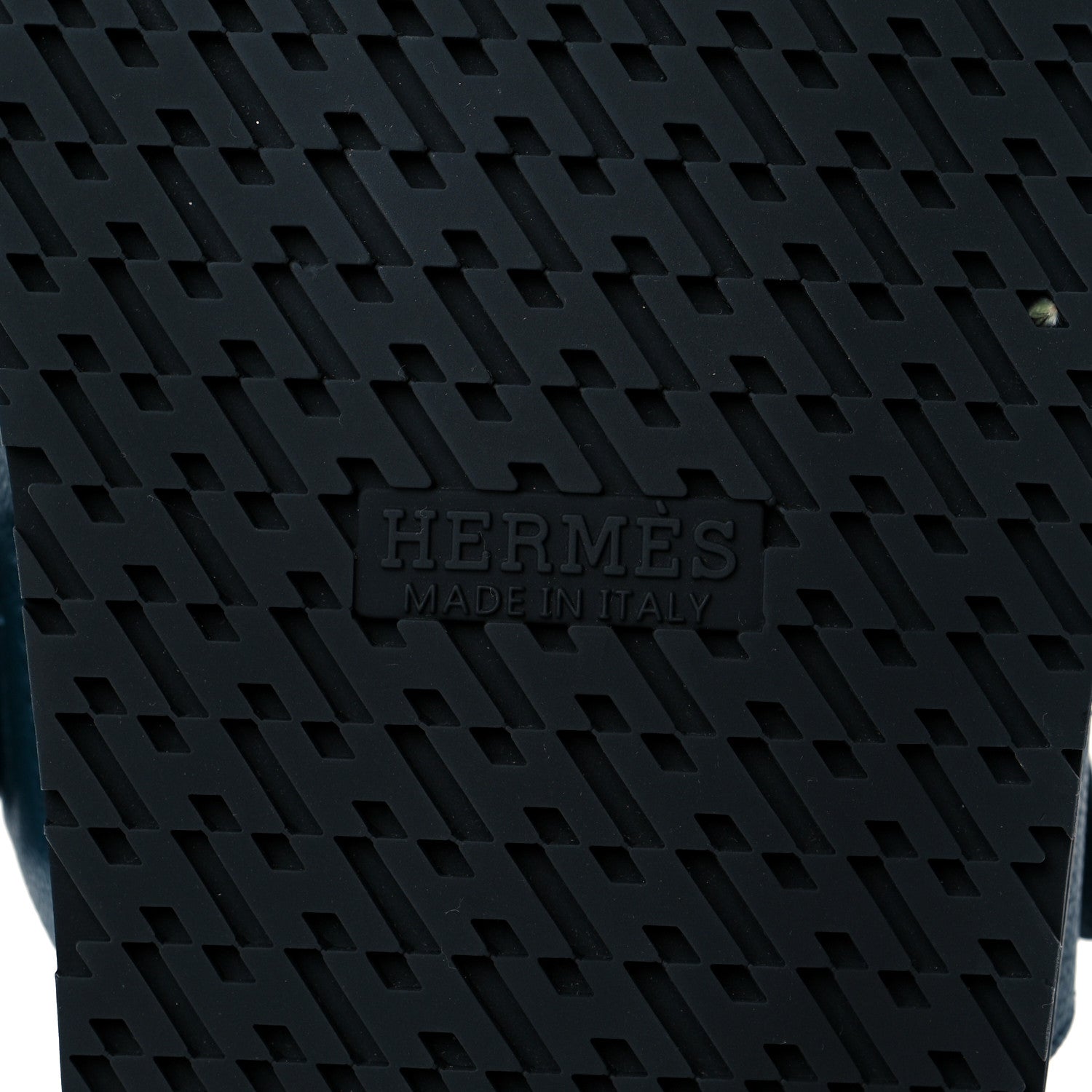 Hermes Epsom Mens Chypre Sandals 43 Bleu Canard 6 of 8