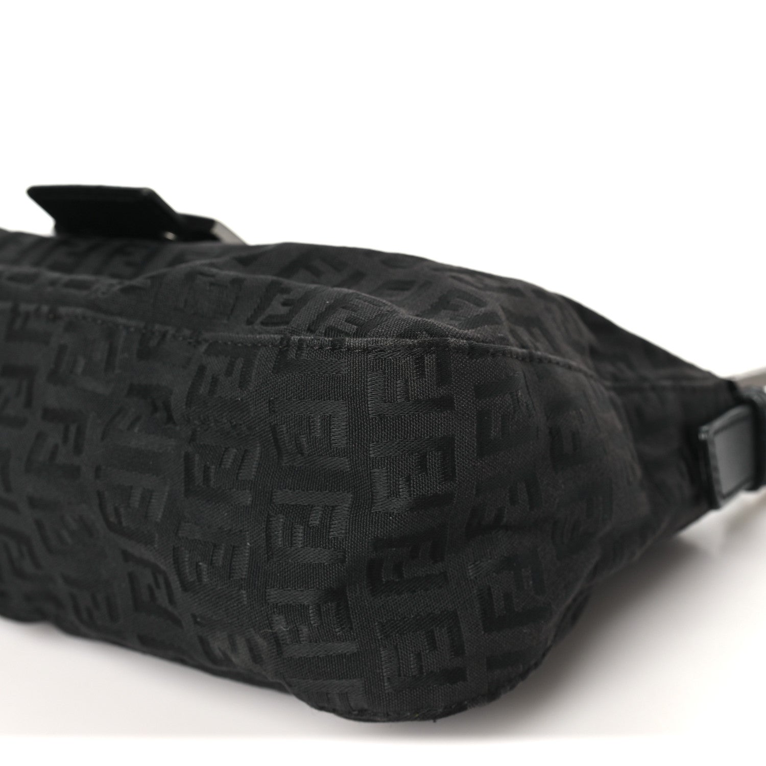 Fendi Nylon Zucca Baguette Black 9 of 11