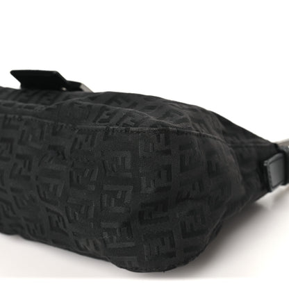 Fendi Nylon Zucca Baguette Black 9 of 11