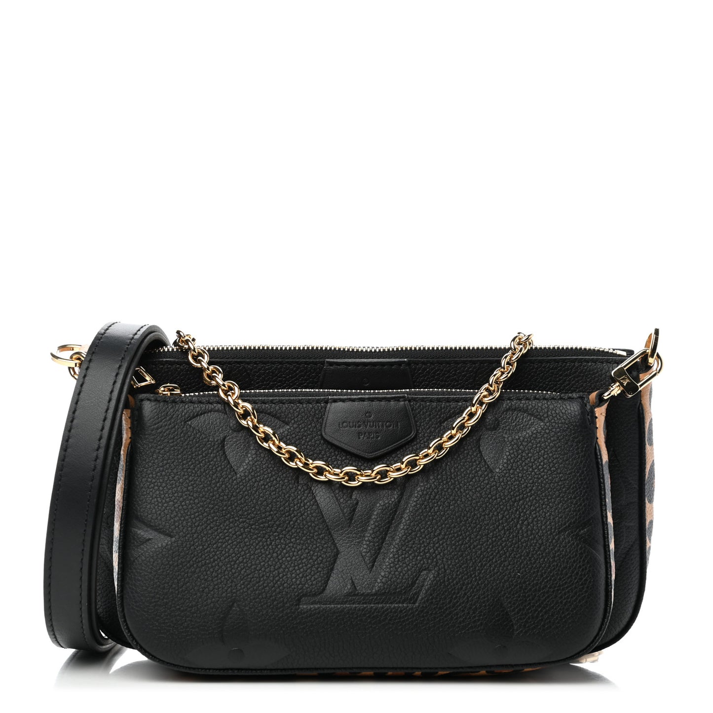 Empreinte Monogram Giant Wild At Heart Multi Pochette Accessories Black
