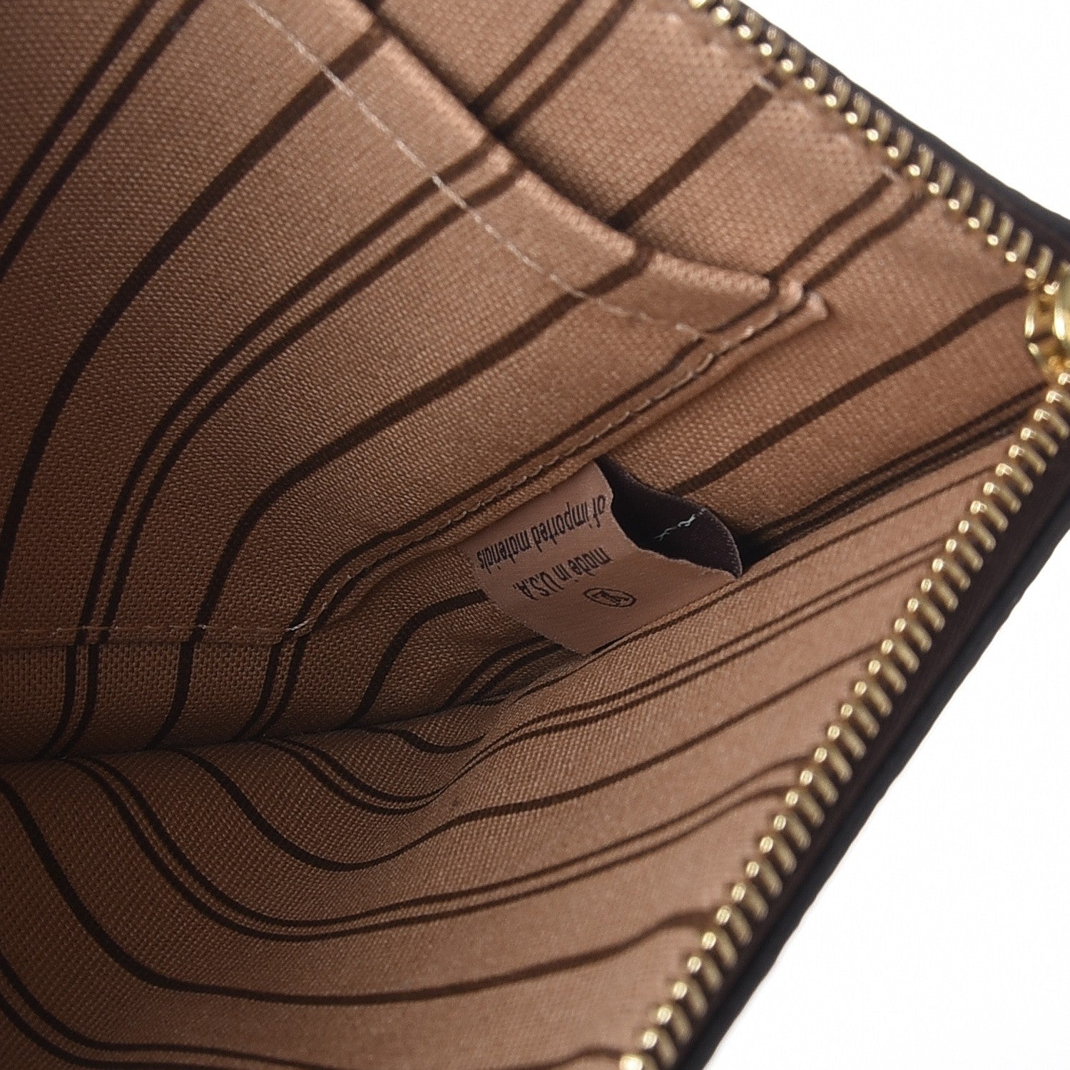 Louis Vuitton Monogram Neverfull MM GM Pochette 6 of 8