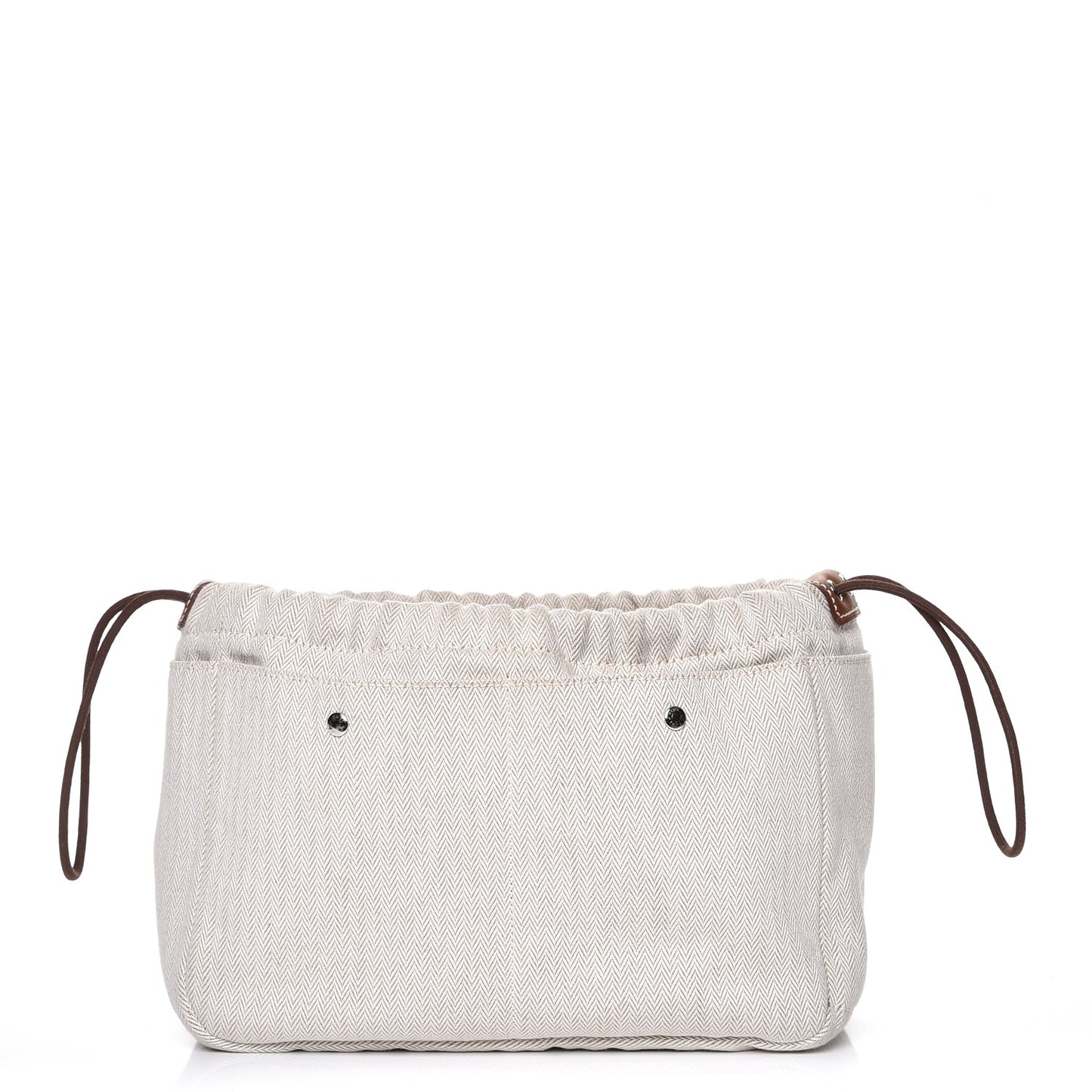 Canvas Barenia Fourbi 25 MM Pouch Naturel Fauve