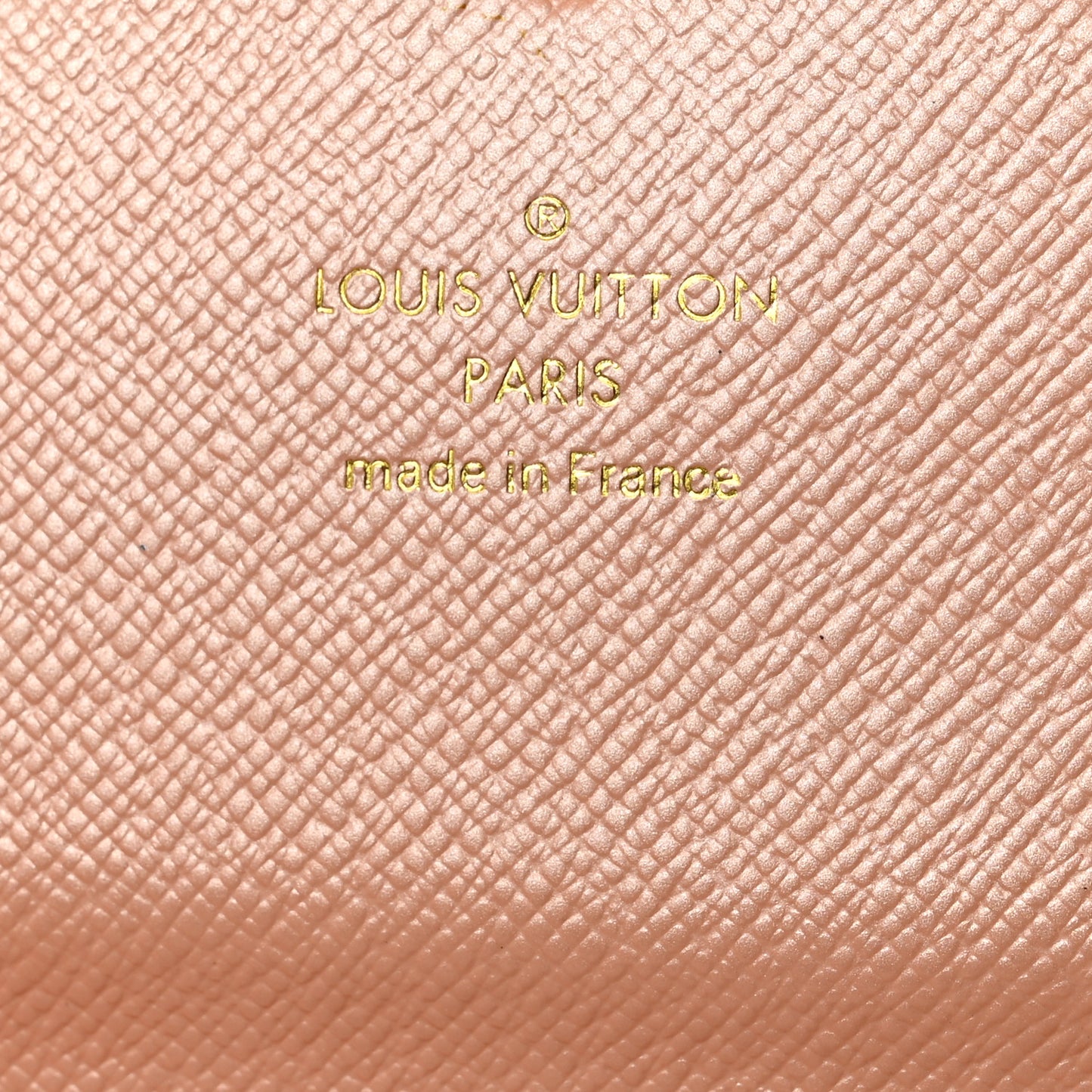 Monogram Josephine Wallet Rose Nacre