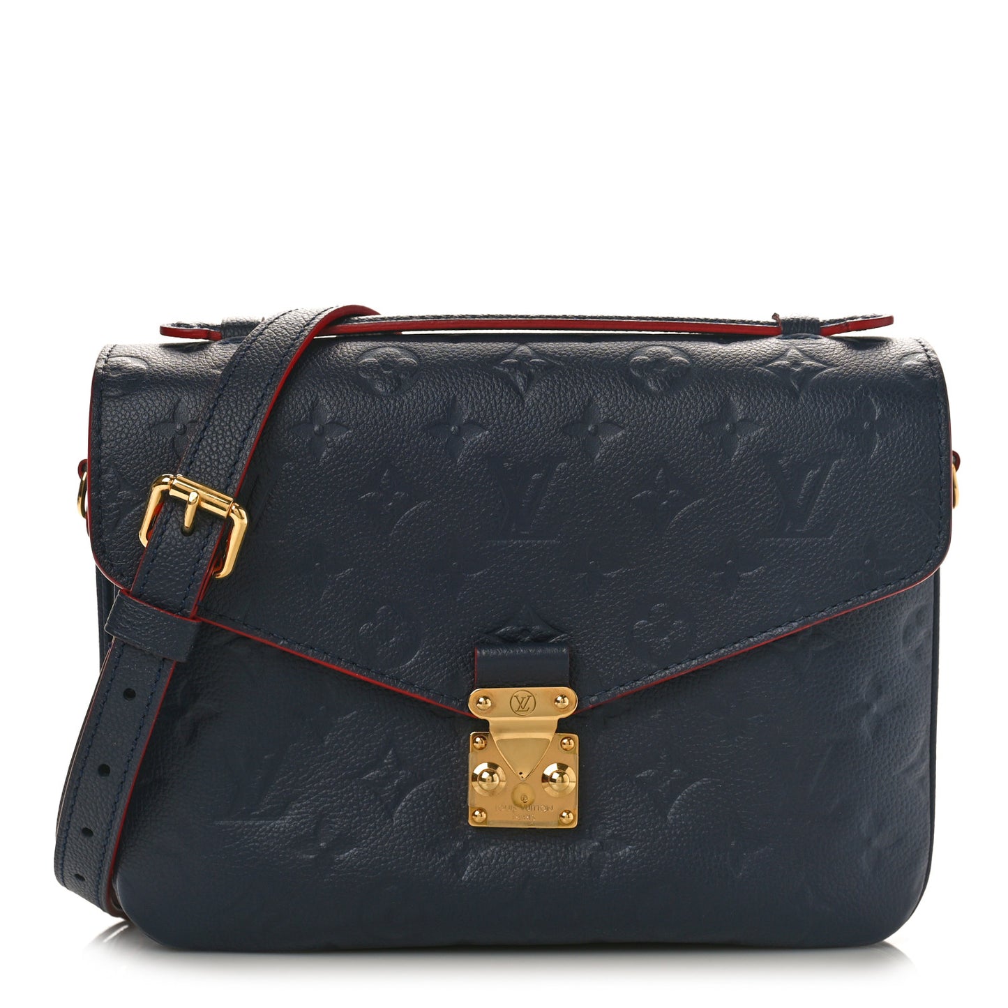 Empreinte Pochette Metis Marine Rouge