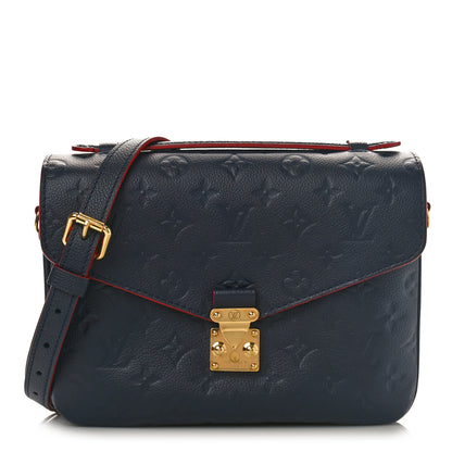 Louis Vuitton Empreinte Pochette Metis Marine Rouge 1 of 9