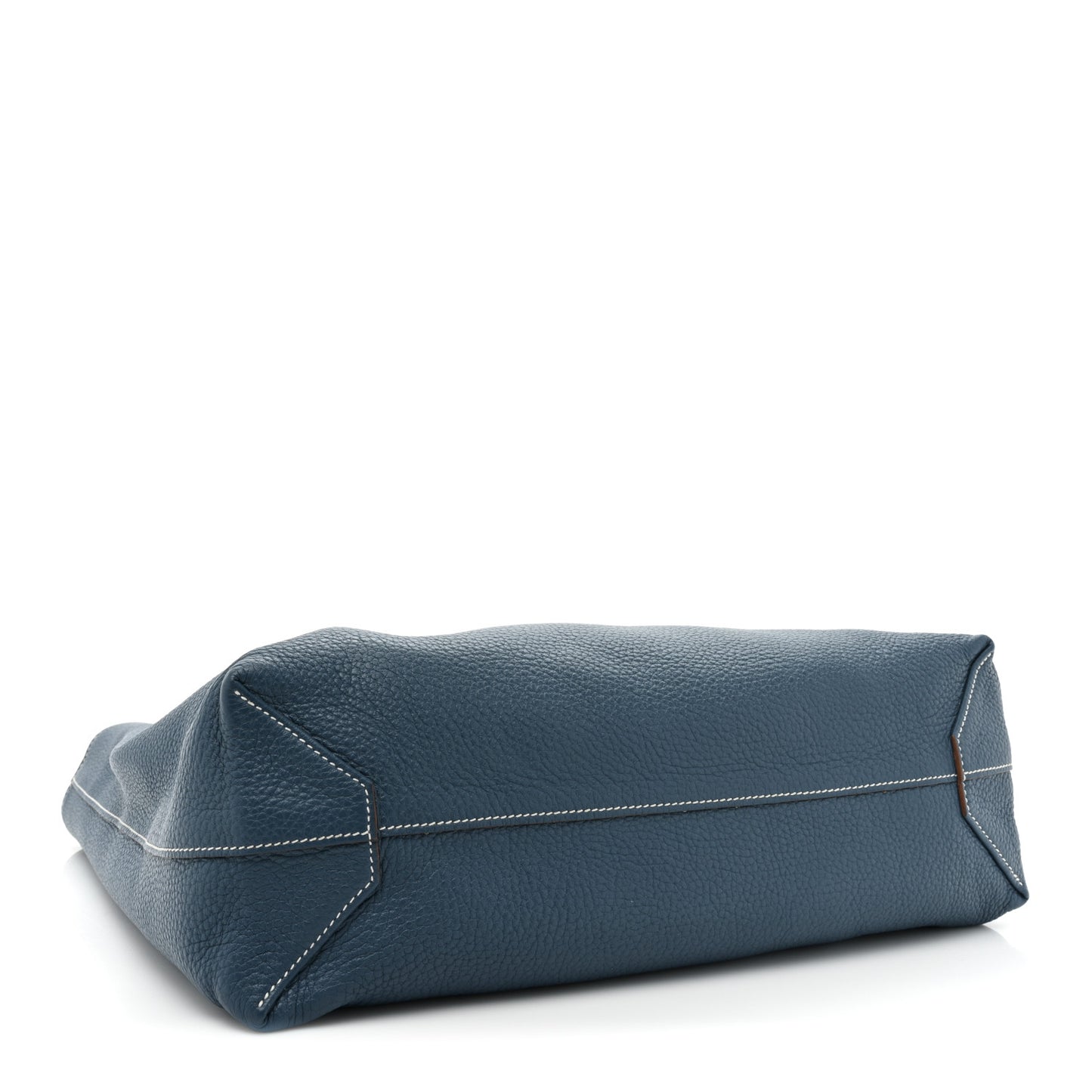 Taurillon Clemence Double Sens 36 Reversible Tote Menthe Colvert