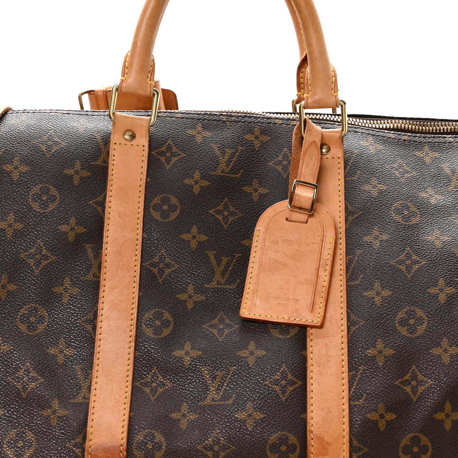 Louis Vuitton Monogram Keepall Bandouliere 55 7 of 10