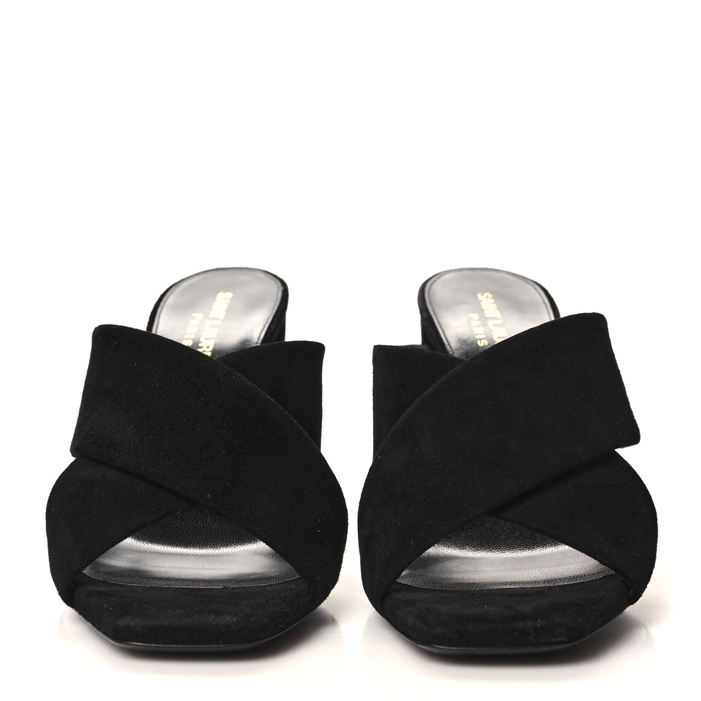 Suede LouLou Mules 37 Black