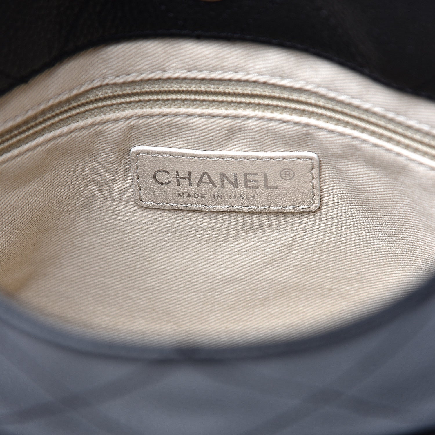 Chanel Caviar Stitched Small CC Pocket Shoulder Black 5 of 10