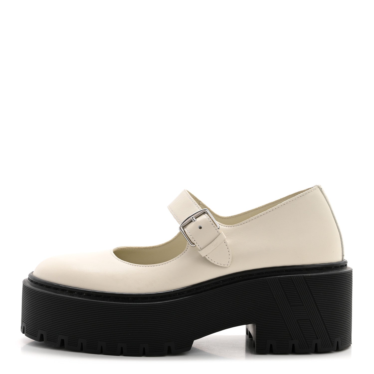 Hermes Calfskin Hoxton Oxford 35.5 Beige Glaise 1 of 11